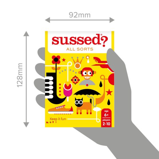 SUSSED The Party Card Game for Family and Friends [Gift for Men, Women, Kids, Teens, Adults] [Hilarious Yellow] - Image 4
