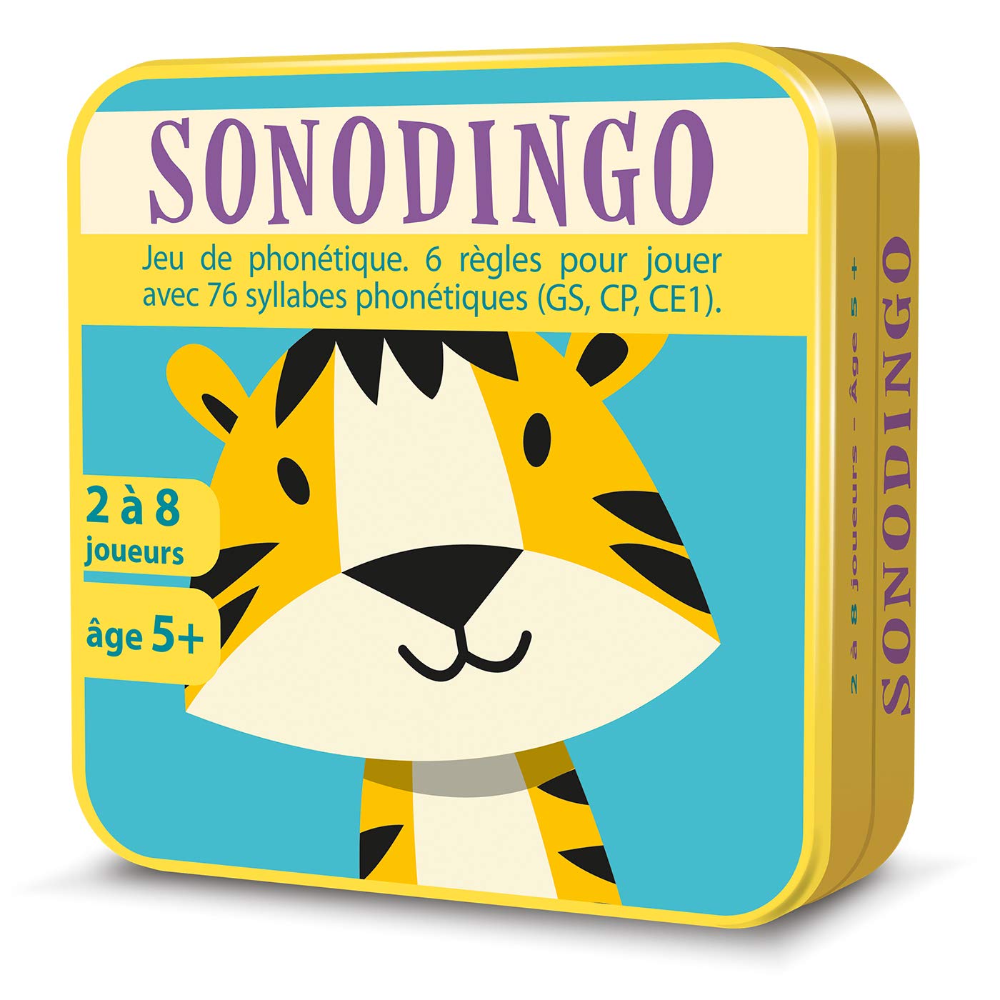 Aritma - SonoDingo - Card Games, Syllabble Sounds - 5 Years, Jaune, Bleu
