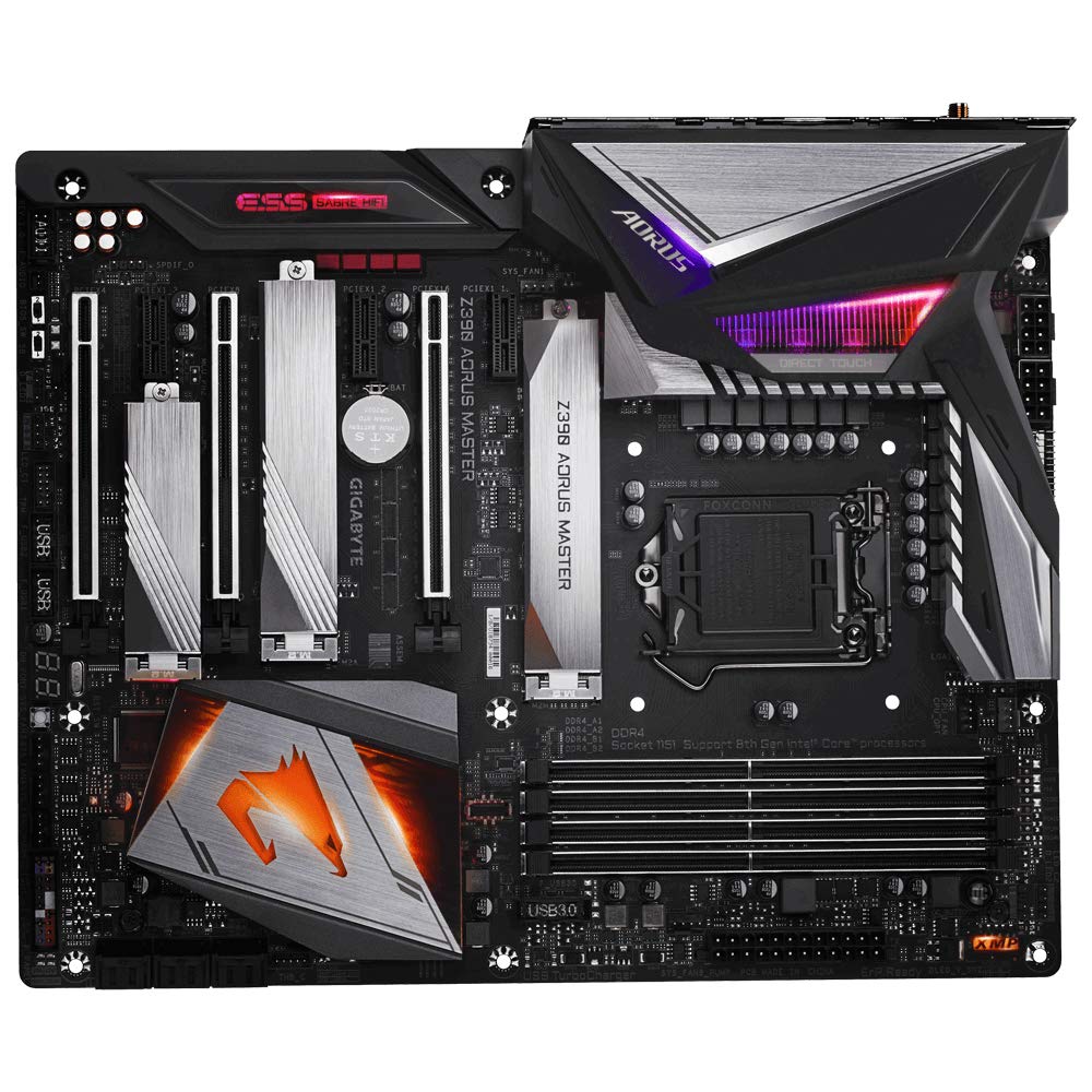 Gigabyte Z390 AORUS MASTER Newcomer in the range, Mainboards Gigabyte Z390 Aorus Master, Intel Z390 - Sockel 1151 Black - Image 2