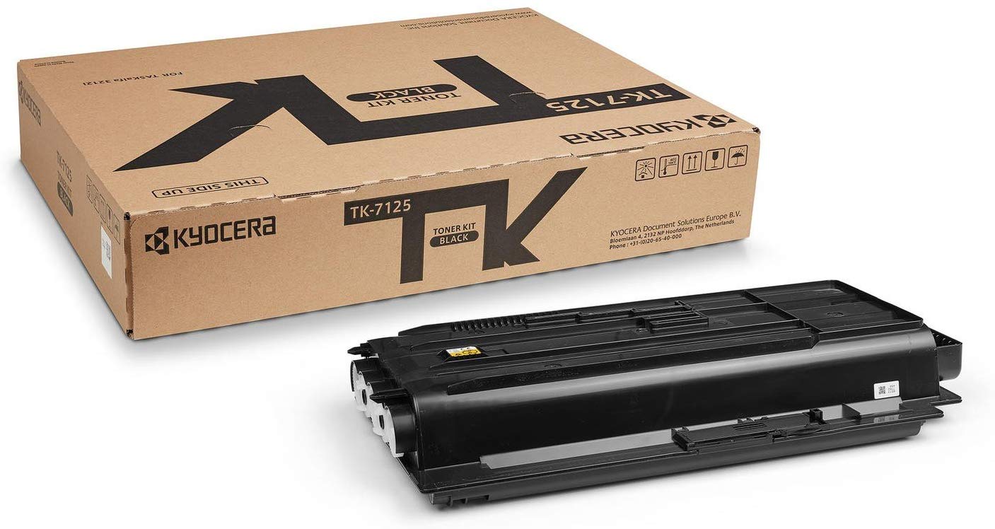 Kyocera TK7125 Suitable for TA3212I Toner Black 1T02V70NL0 20,000 Pages