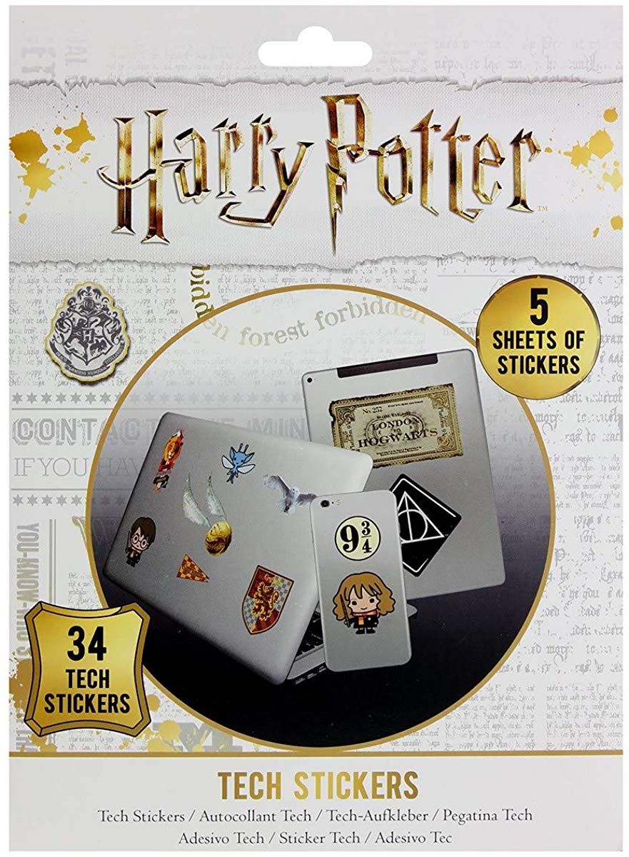 HARRY POTTER TS7407 34 Stickers Kit, Multi-Colour, Multicolored