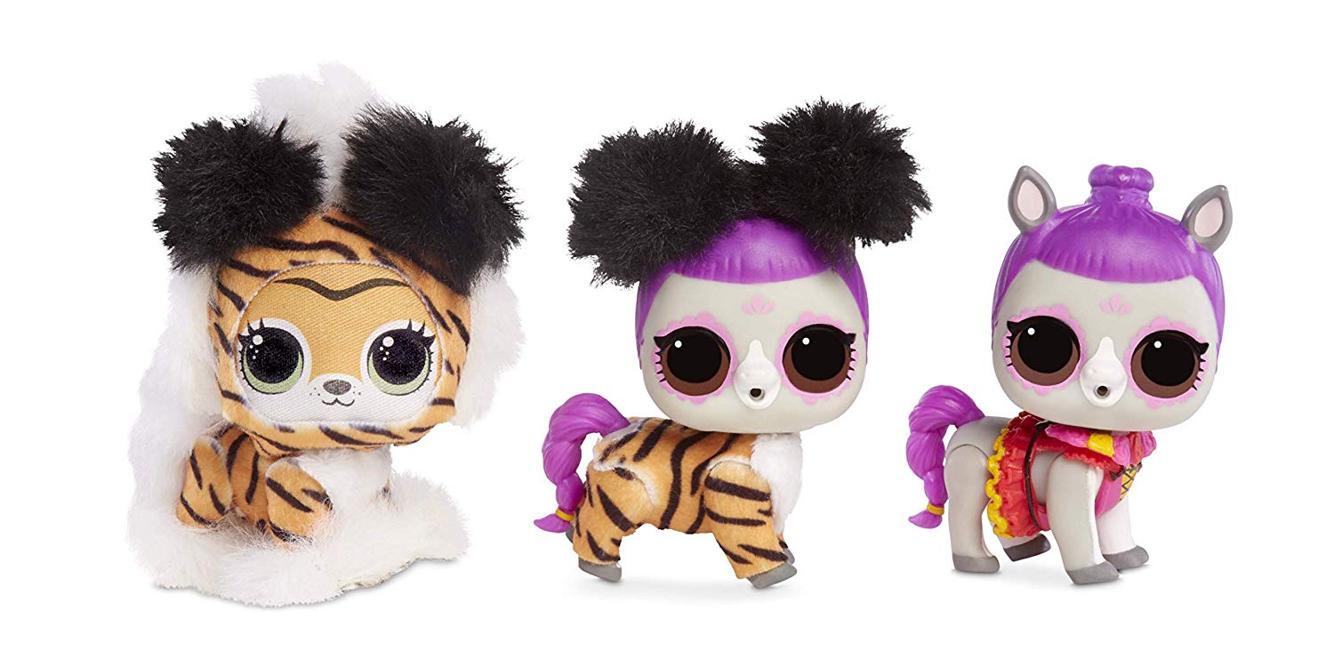 L.O.L. Surprise! Fluffy Pets Winter Disco Series with Removable Fur, Assorted, 2.5 inches (W) x 3 inches (L) x 5.1 inches (H) - Image 4