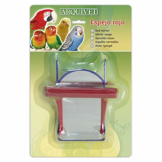 Arquivet 8435117891715 – Mirror, Red 12 x 10 x 7 cm
