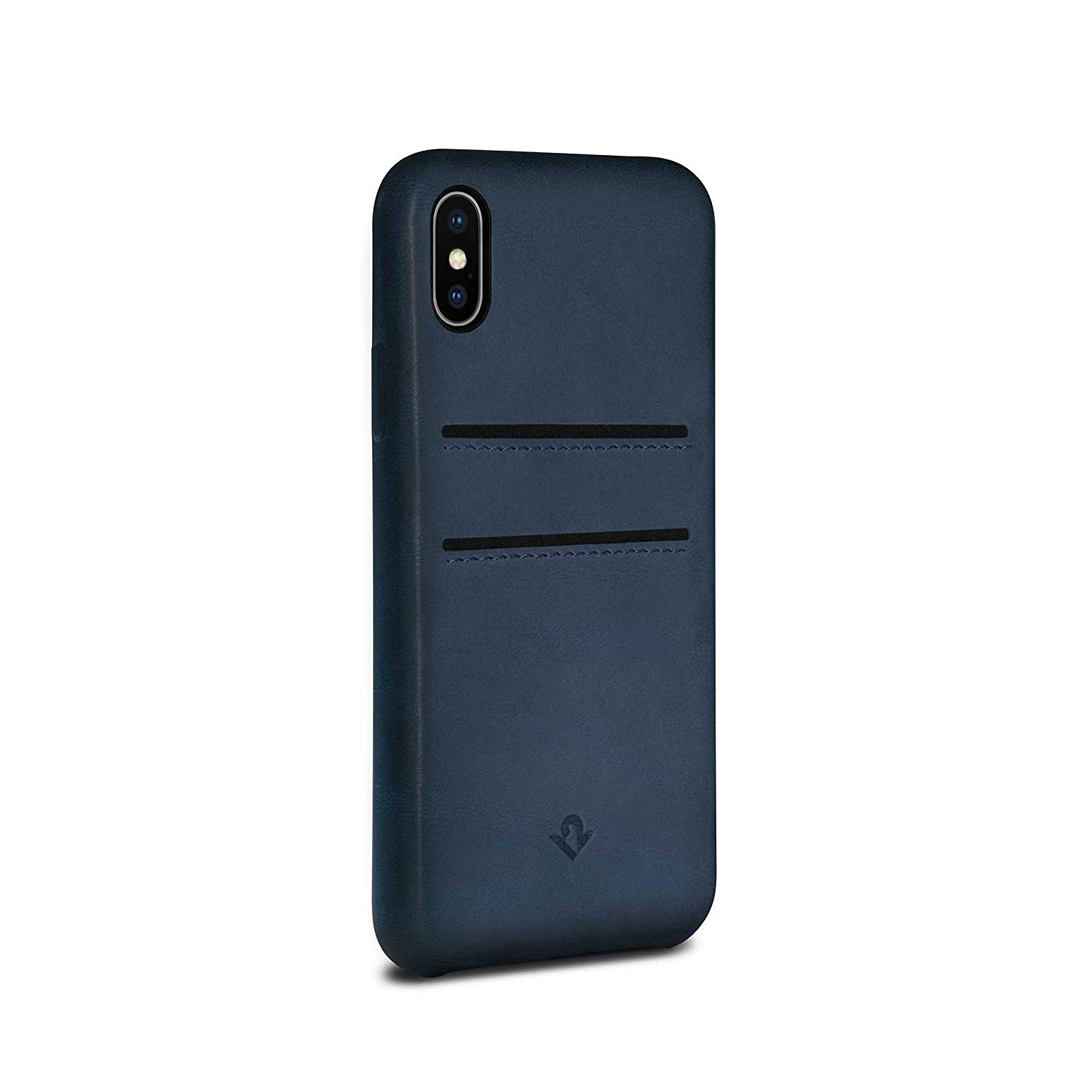 Twelve South Relaxed Leather Case for iPhone X/Xs, Indigo