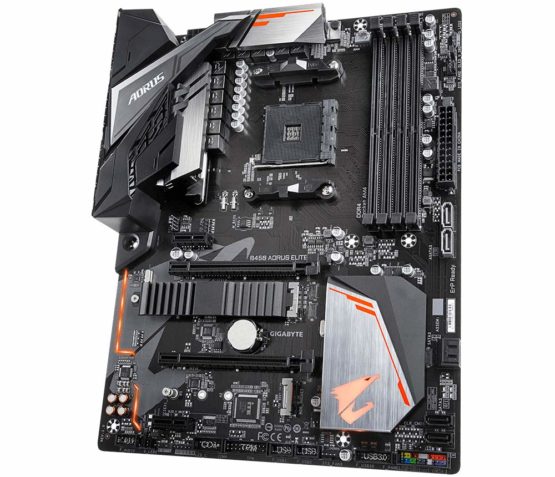 Aorus B450 AORUS ELITE (Socket AM4/B450/DDR4/S-ATA 600/ATX) - Image 4