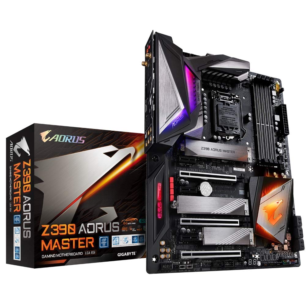 Gigabyte Z390 AORUS MASTER Newcomer in the range, Mainboards Gigabyte Z390 Aorus Master, Intel Z390 - Sockel 1151 Black