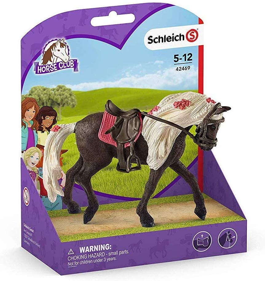 SCHLEICH 42469 Rocky Mountain Horse mare horse show Horse Club Playset for ages 5+, Multicoloured, 18 cm groß