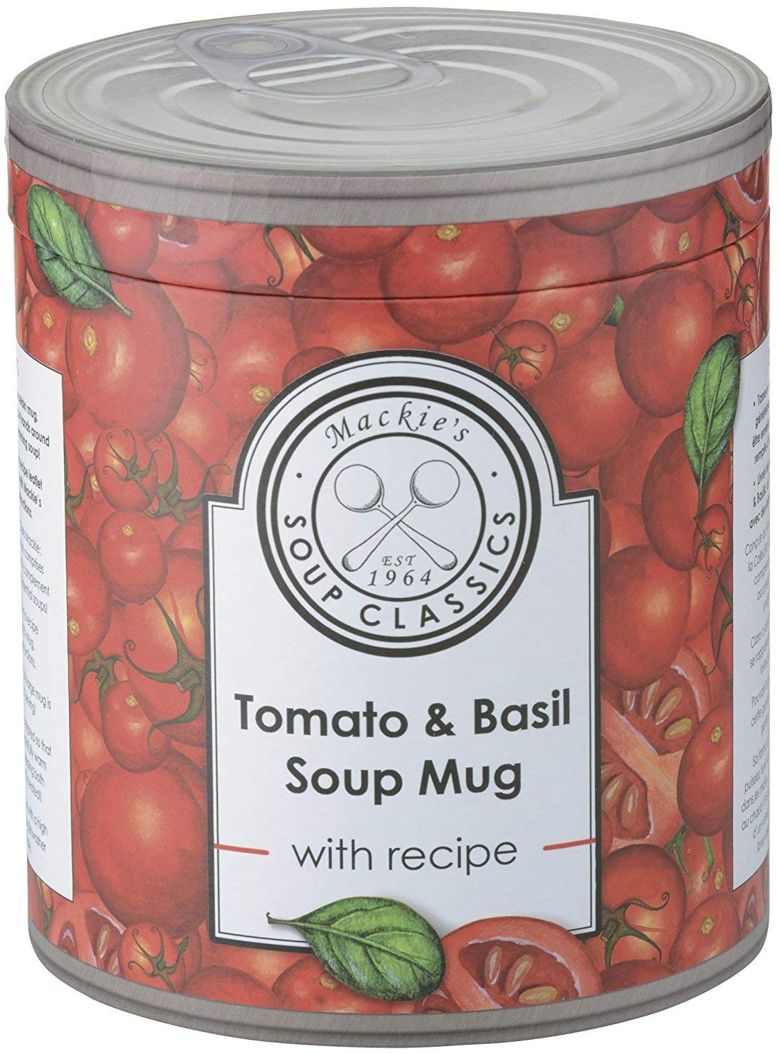 Mackie's Soup Classics Mackie's Tomato & Basil Soup Mug, Multi-colour - Image 3