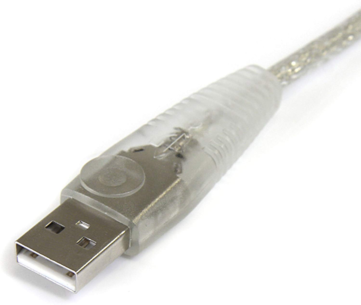 StarTech.com 15 ft Transparent USB 2.0 Cable, A to B, USB cable, USB (M) to USB Type B (M), USB 2.0, 15 ft, molded - Image 2