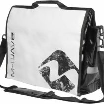 M-Wave Lockers Bay Messenger Bag - White/Black