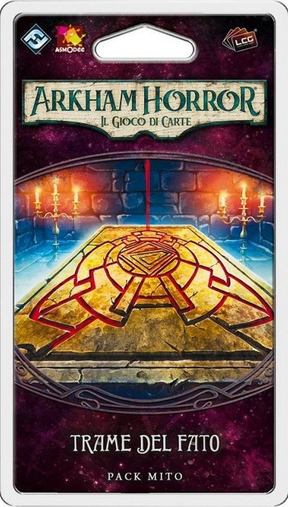 Asmodee - Arkham Horror The Card Game: Plots of Fate - Card Game Expansion, Italian Edition, Multi-coloured