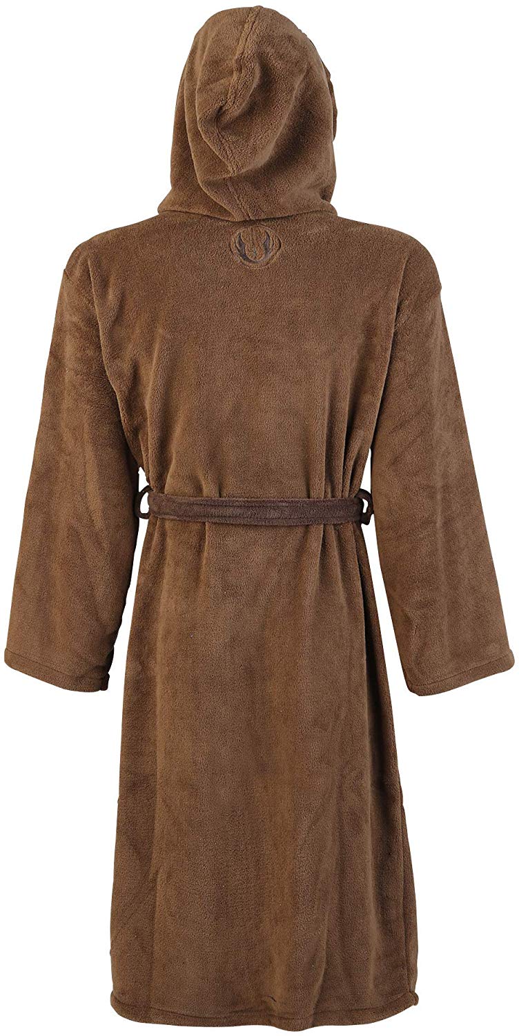Star Wars Jedi Bath Robe - One Size, Brown-beige, brown/beige - Image 2