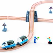 Hape E3729 Wooden Passenger Train Set - Figure of 8