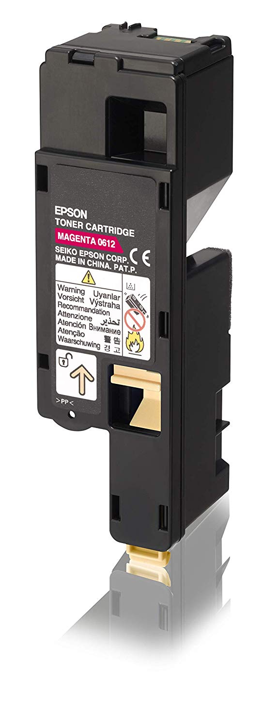 Epson S050612 Original Laser Toner, Magenta, Genuine