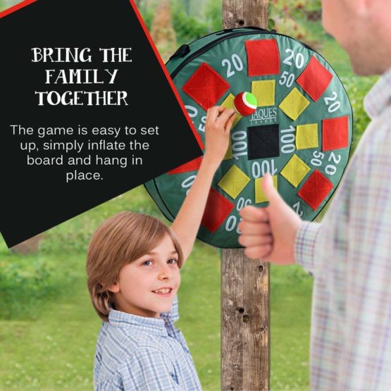 Jaques of London Target Throw Game | Garden Toys | Outdoor Toys | Garden Games | Outdoor Games | Kids Garden Toys | Outdoor Games For Kids | Since 1795 - Image 2