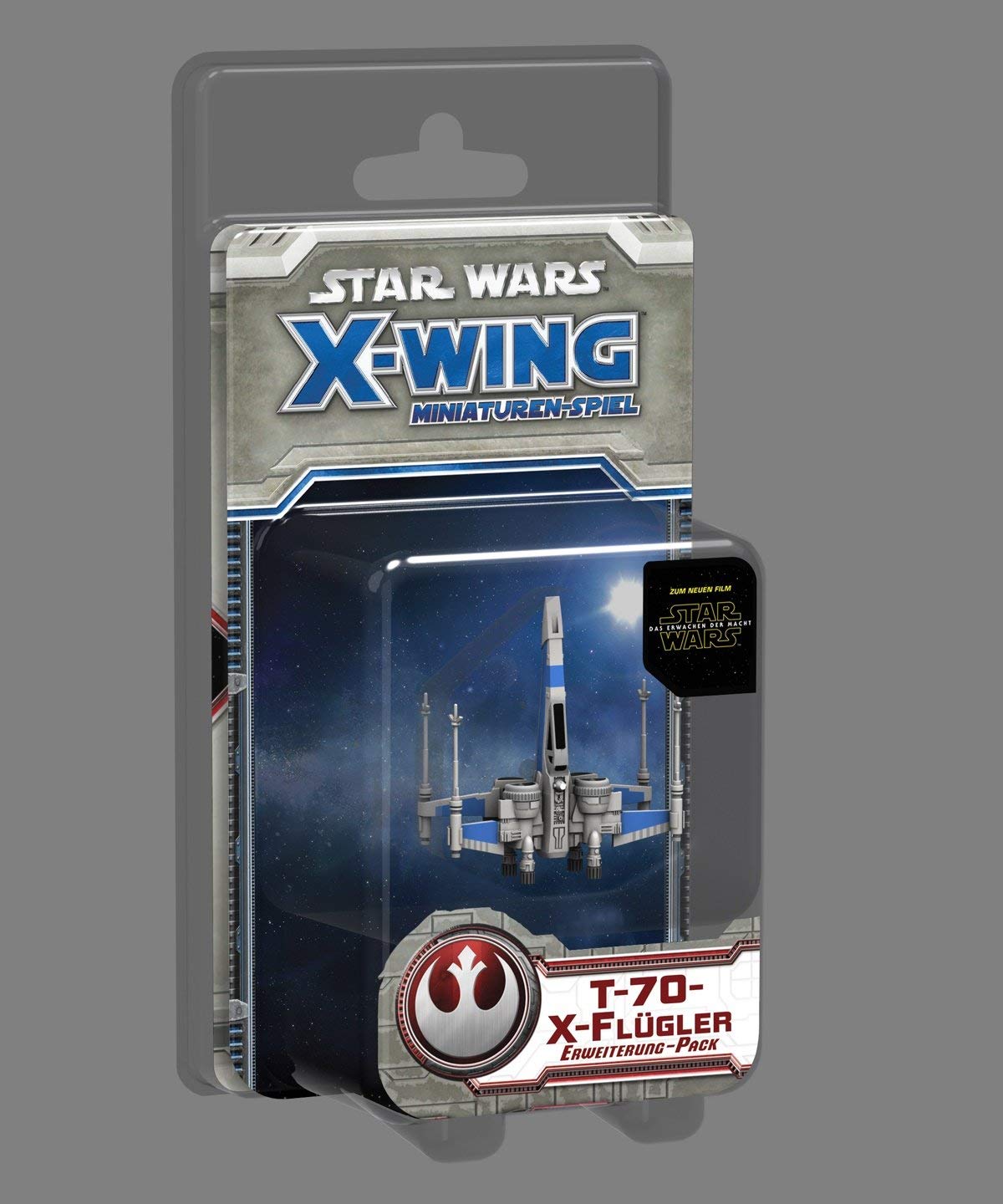 Fantasy Flight Games Star Wars: X-Wing - T-70 X-Wing Toy, Tabletop Miniature Starship Game, Age 168+, Red, Medium