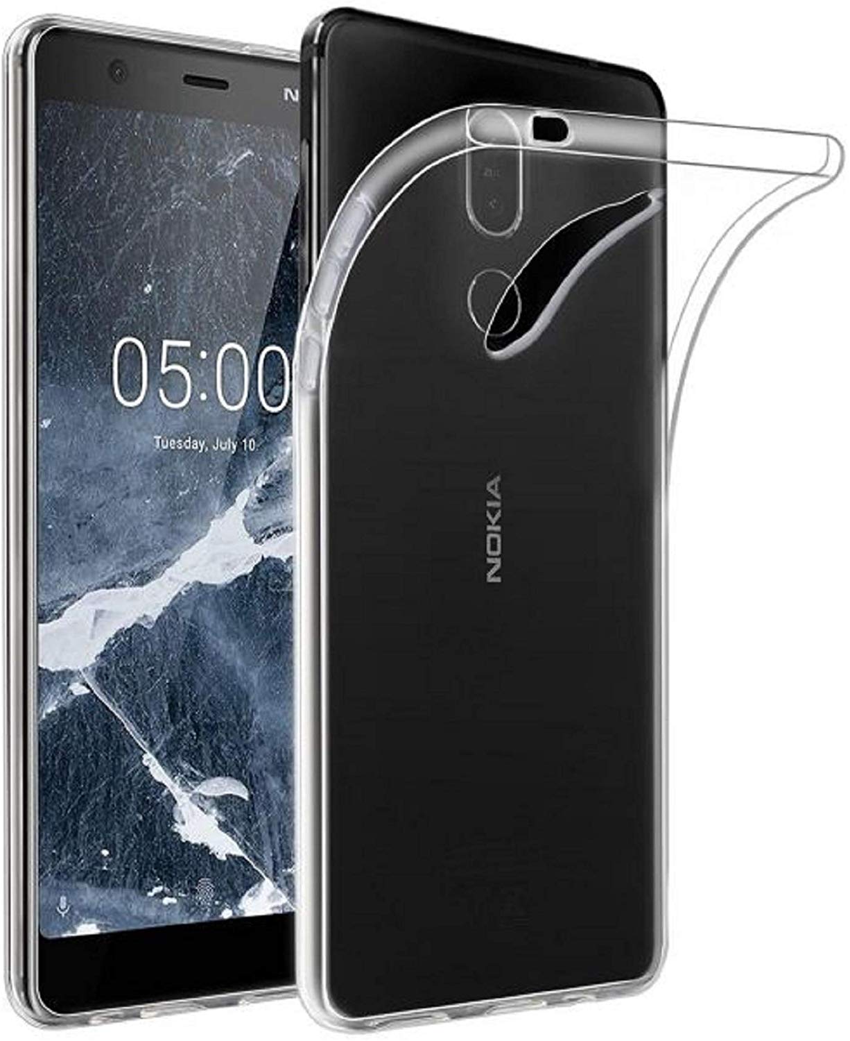 Nokia 5.1 Clear Case, Phone Case - Image 2