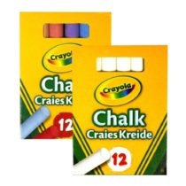 CRAYOLA Chalk Craies , Multi-Colour