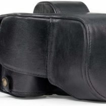 MegaGear Ever Ready Genuine Leather Camera Case - Easy to Install, Tripod and Peripheral Friendly Accessory - Compatible with Sony Alpha A7S II, A7R II, A7 II |28-70mm|