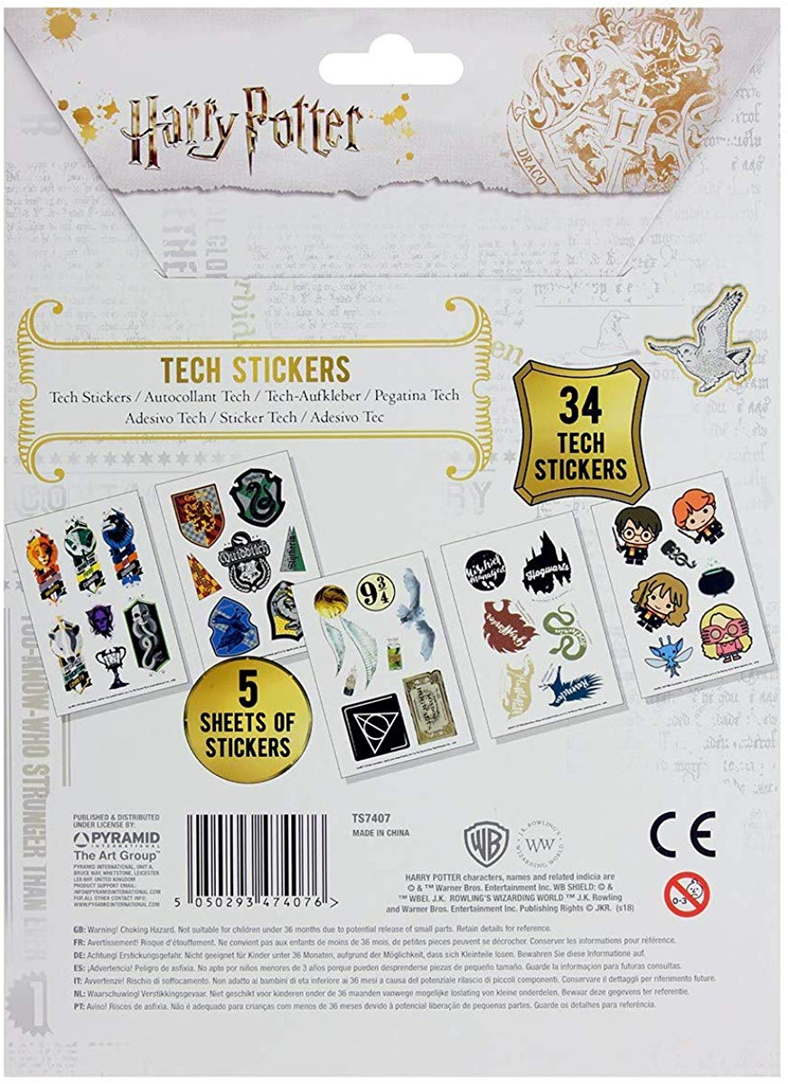 HARRY POTTER TS7407 34 Stickers Kit, Multi-Colour, Multicolored - Image 2