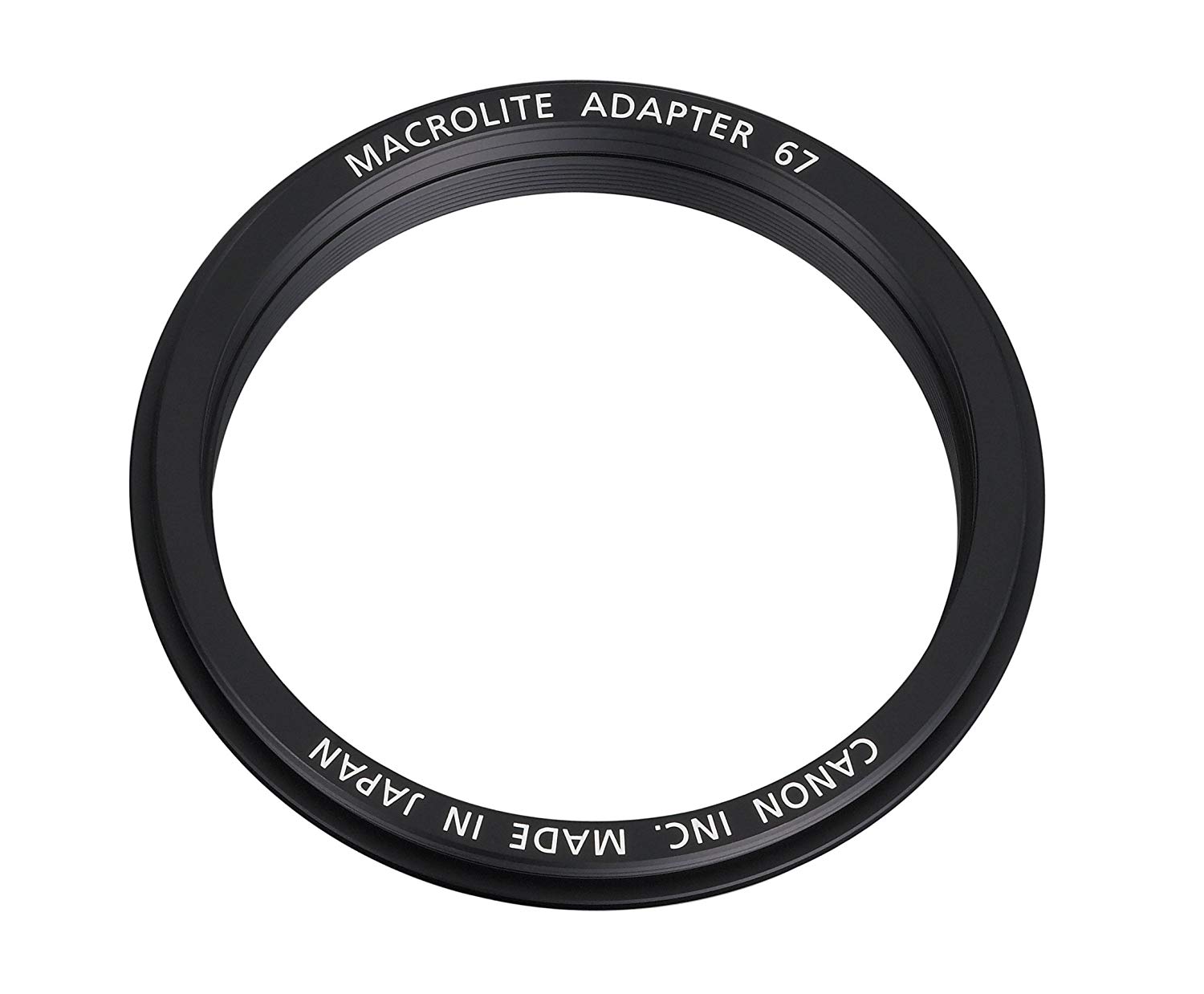 Canon Microlite Adapter 67C for EF 100mm f/2.8L Macro IS USM Lens, black