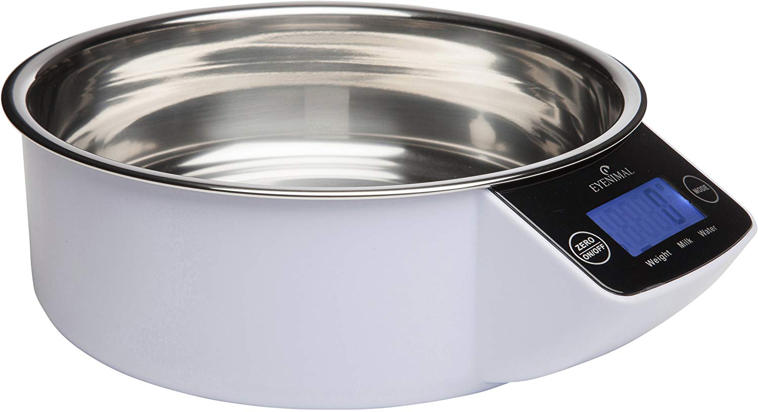Intelligent Pet Bowl, White, 1 Liter
