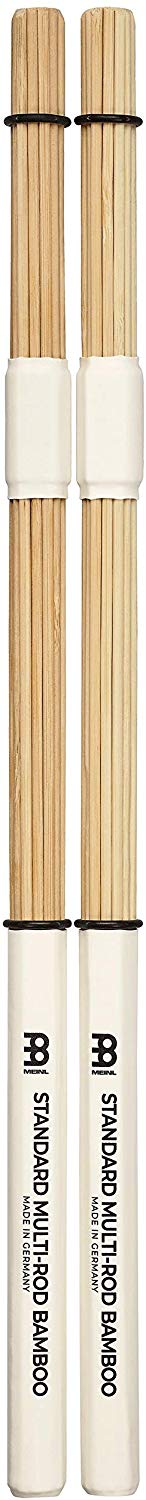 Meinl SB201 Bamboo Standard Multi-Rod Stick & Brush, Brown, Einheitsgröße