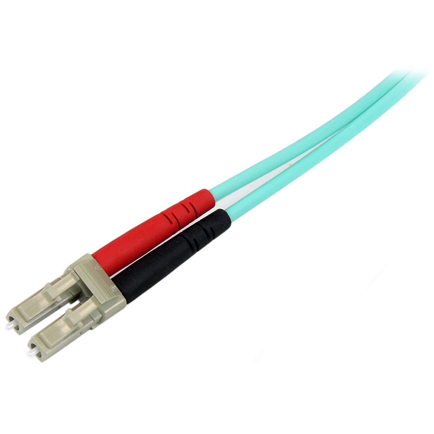 StarTech.com 1m (3ft) LC/UPC to LC/UPC OM4 Multimode Fiber Optic Cable, 50/125µm LOMMF/VCSEL Zipcord Fiber, 100G Networks - Image 3