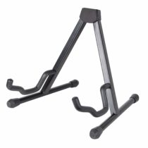 3rd Avenue Rocket Series A-Frame Guitar Stand Universal Design with Foldable Supports - Black