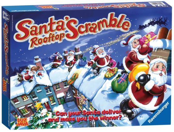 Ravensburger Santa's Rooftop Scramble Game
