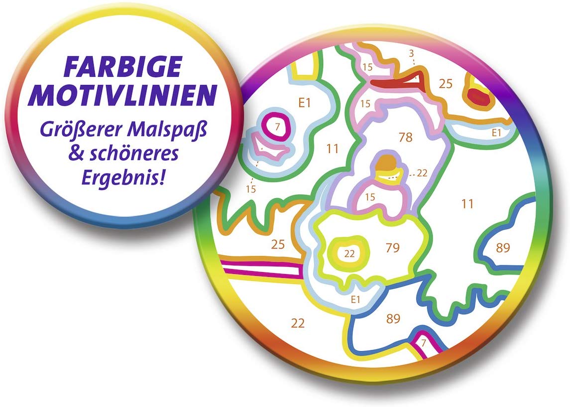 Ravensburger Paint by Numbers, White, Mittel - Image 3
