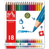 Creative Art Materials Caran D'Ache Fancolor Water Soluble Pencils 1, Multi-Colour
