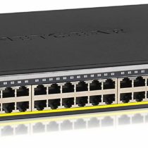NETGEAR 10-Port Ultra60 PoE Gigabit Ethernet Smart Switch (GS110TUP) - 8 x 1G, Managed, Optional Insight Cloud Management, 4 x PoE+ and 4 x PoE++ @240W, 2 x 1G Uplinks, Desktop, Wall, or Rackmount
