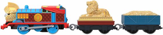 Thomas & Friends GDV31 Armoured Thomas, Thomas the Tank Engine Motorised Train Engine, Multicolour - Image 4
