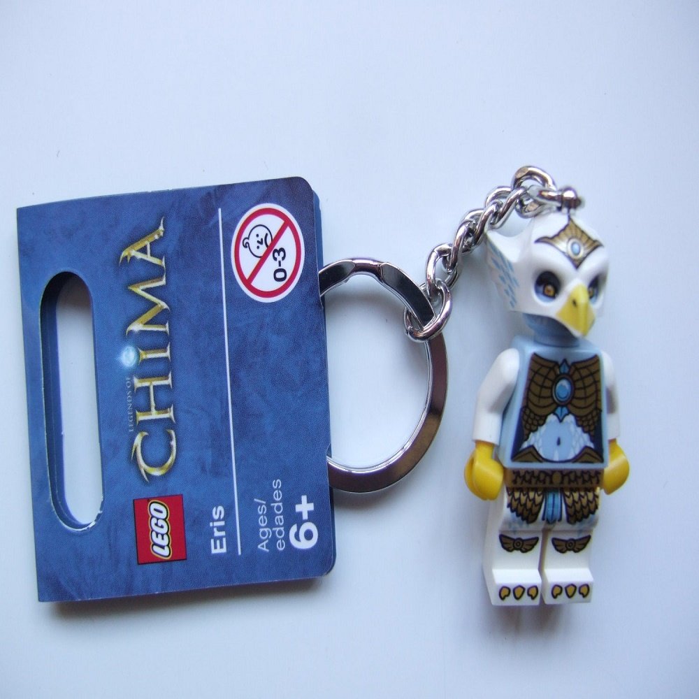 LEGO Legends of Chima Eris Minifigure KeyChain 850607, Multicoloured