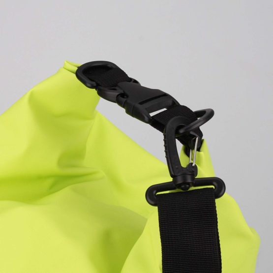 Aquapac Heavyweight Waterproof Drybags with Shoulder Strap - 15 Litres - Acid Green (733) - Image 4
