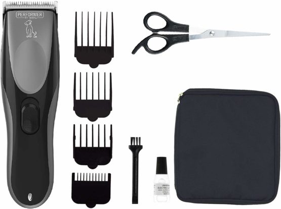 WAHL Performer Dog Clippers, Cordless Dog Grooming Kit, Low Noise and Vibration, Grooming Pets At Home, Ergonomic Design, Precision Ground Blade, AA Battery Included