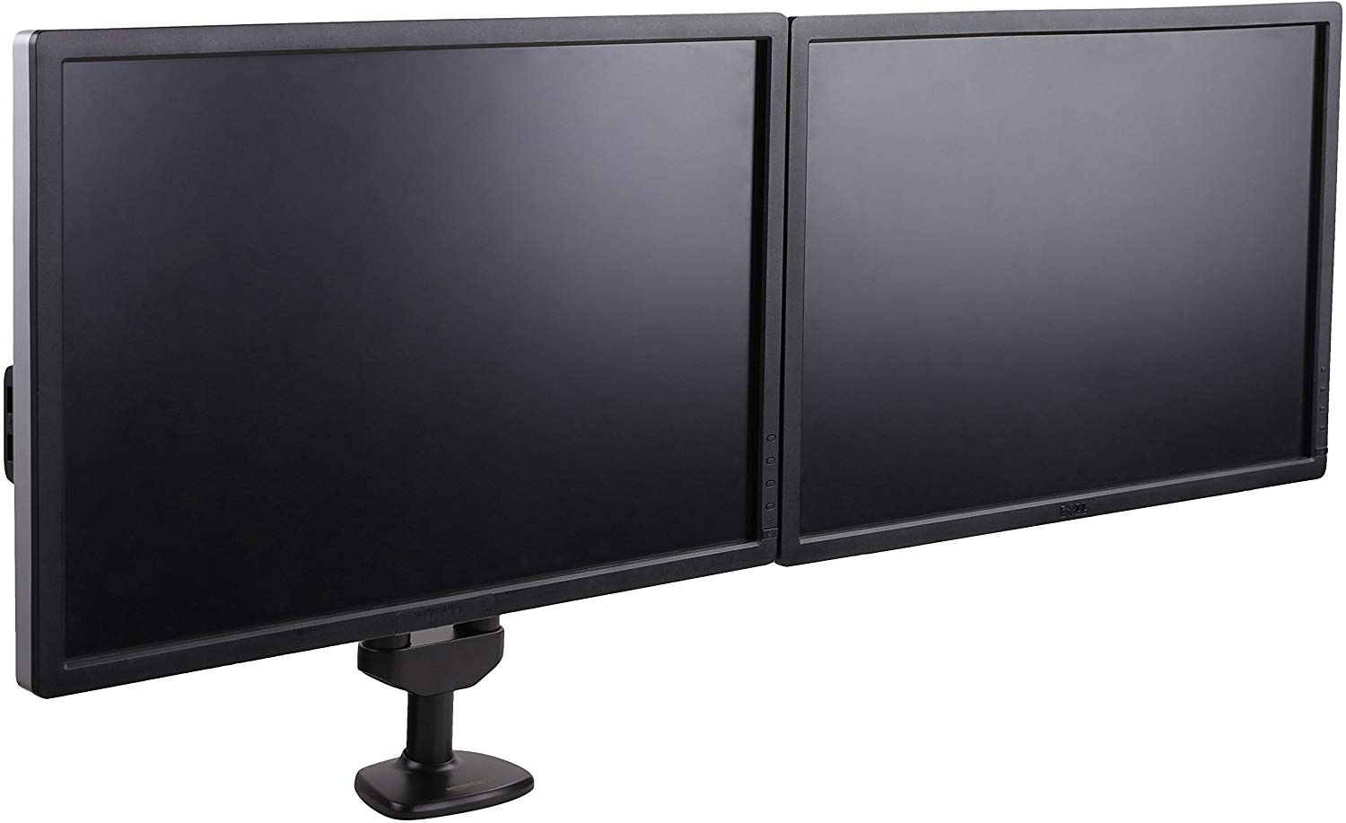 Amazon Basics Dual Monitor Stand Modular Arm Mount, Aluminum BigaMart