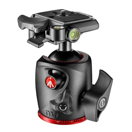 Manfrotto XPRO Ball Head with 200PL Quick Release Plate, High Precision, Compatible with Photography Equipment, for Camera Tripod, for Content Creation - Image 2