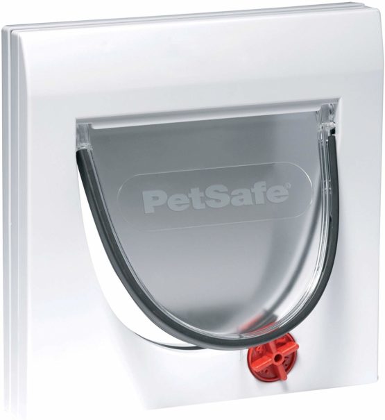 PetSafe Staywell 4 Way Locking Classic Cat Flap, Easy Install, Durable, Pet Door for Cats - (Tunnel Included)