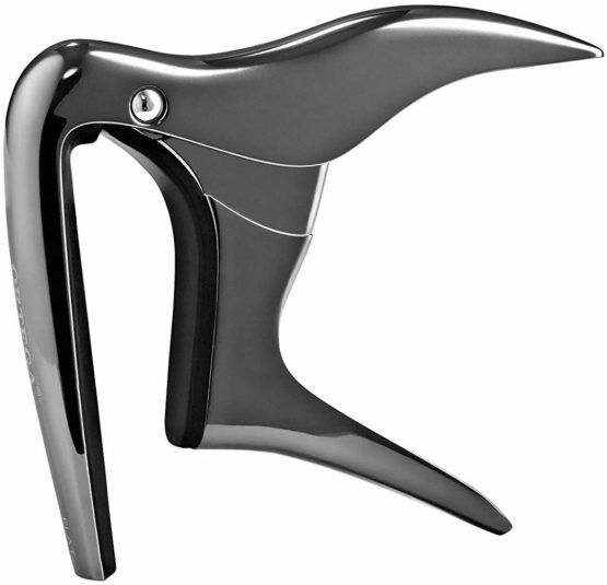 ORTEGA Capodaster flat OCAPO-BCR"Special Edition" black chrome incl. Gift Box