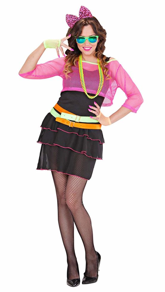WIDMANN, adult costume, 80s groupie girl