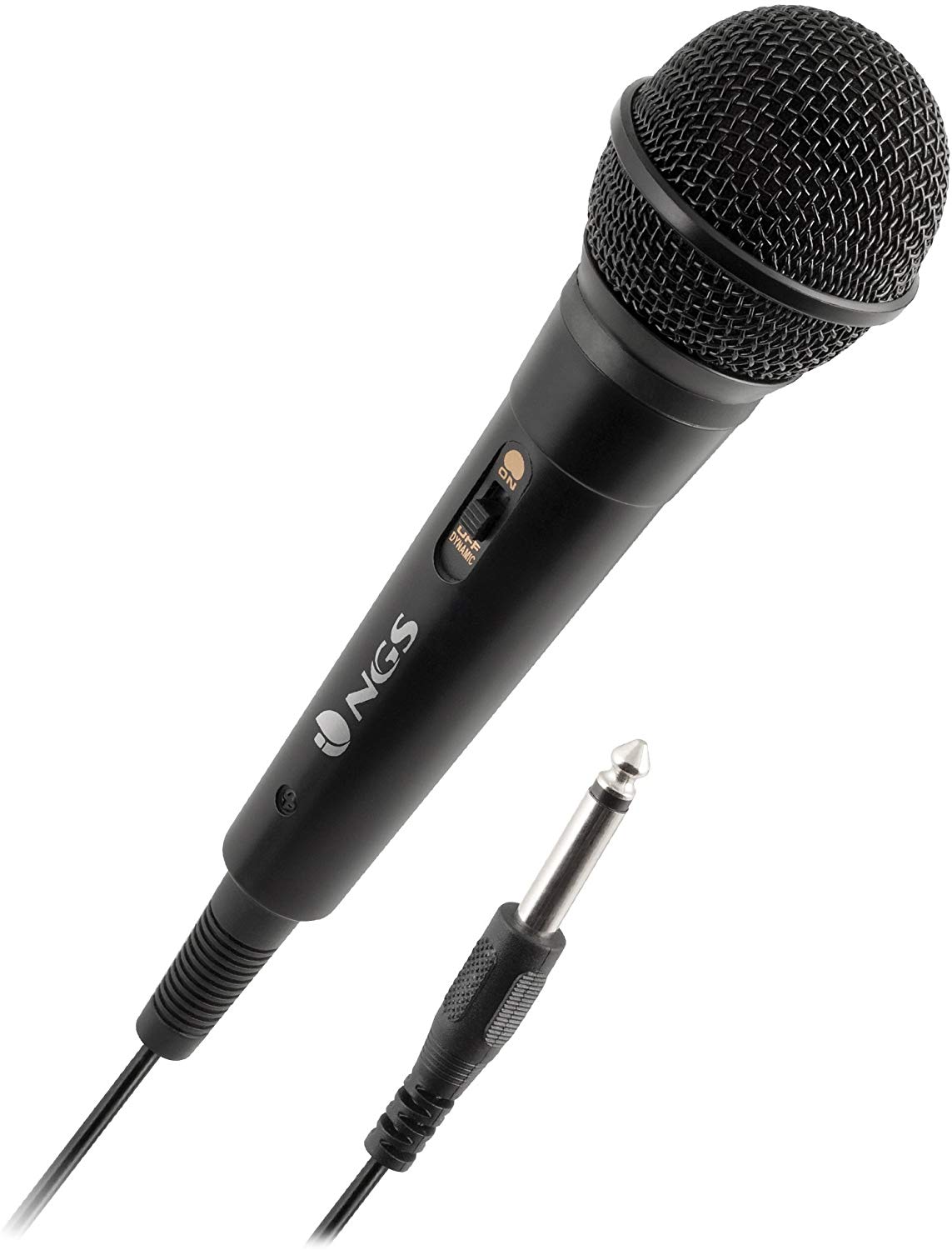 NGS SINGER FIRE, Dynamique Voice Microfone, Wired Microphone with 3-meter-long Wire