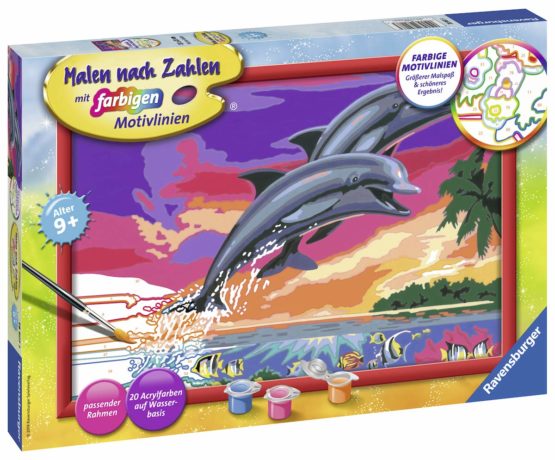 Ravensburger 28907 Welt Der Delfine World of Dolphins, Multicoloured