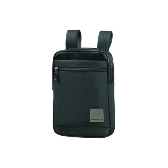 SAMSONITE Hip-Square Tablet Cross-Over Shoulder Bag, 23 cm, 2 L, Black