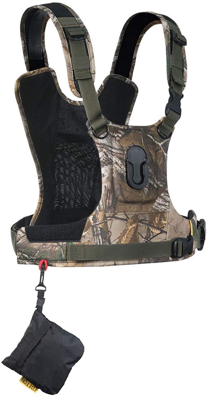 Cotton G3 for 1 Camo Digital SLR Camera Harness, 1 Camera