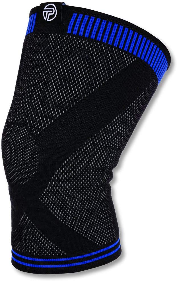 Pro-Tec Athletics Medium Black/Blue 3D Flat Premium Knee Sleeve
