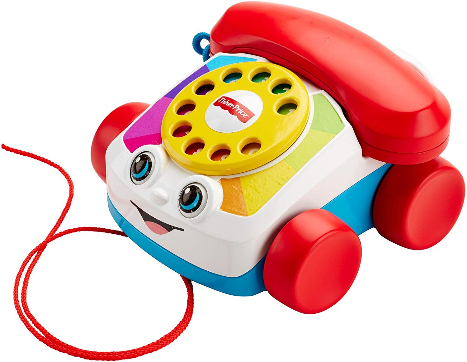 Fisher-Price Chatter Telephone, White, Small