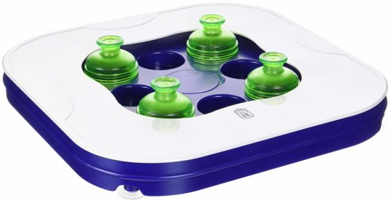 Dogit 3-in-1 Mind Games Interactive Smart Toy for Dogs, Blue