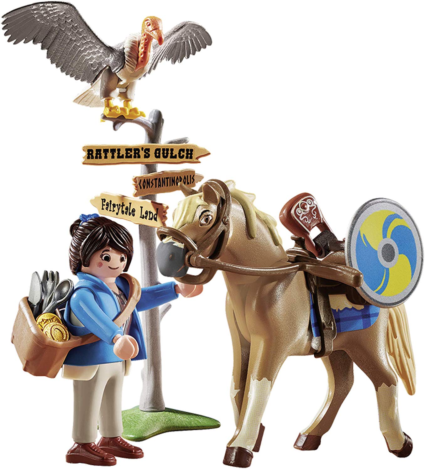 Playmobil 70072 THE Movie Marla with Horse, For Children Ages 5+, Fun Imaginative Role-Play, PlaySets Suitable for Children Ages 4+ - Image 2